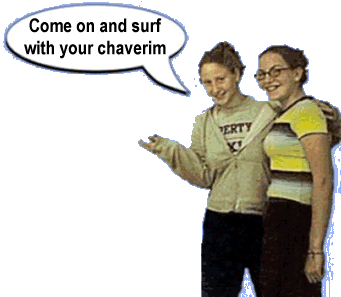 Come on and surf with your friends - chaverim